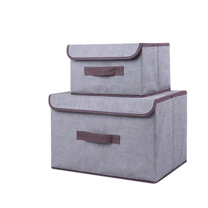 Folding storage box