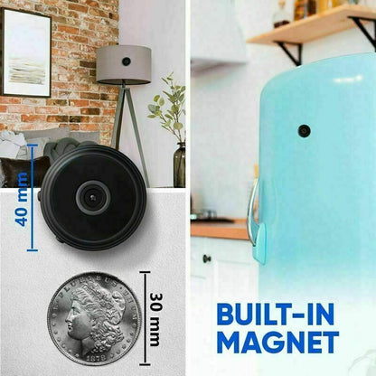 Mini Hidden Spy Camera Wireless Wifi IP Home Security 1080P HD DVR Night Vision