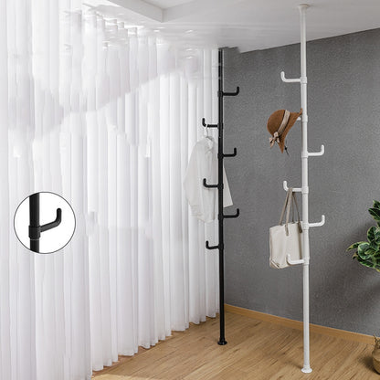 The Coat Rack Is Adjustable And Retractable From The Sky To The Ground