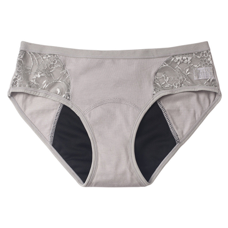 Leak-Proof Low Waist Menstrual Panties – 3-Layer Cotton Period Underwear for Women | Reusable, Breathable, S–2XL