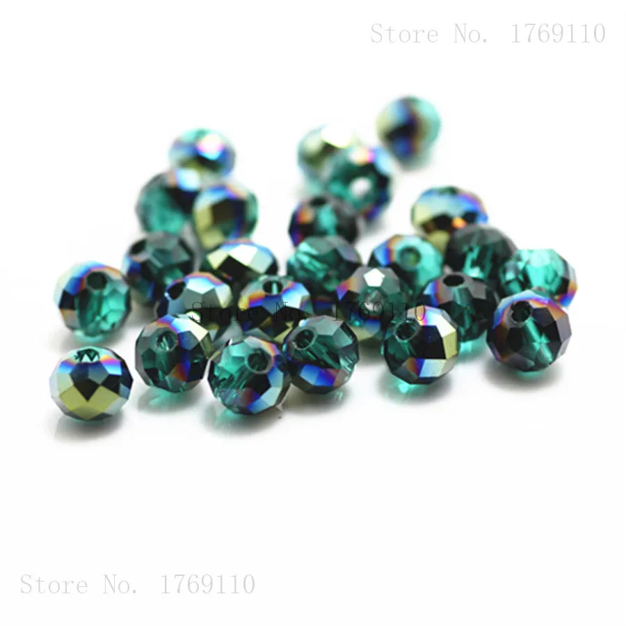 Dazzling Light Blue Crystal Beads