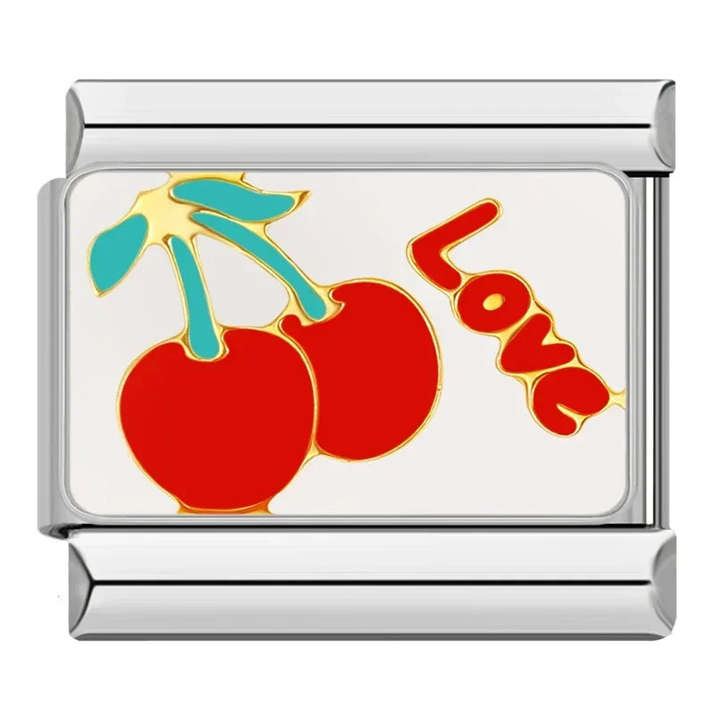 Fun Food Lover Charm Link