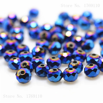 Dazzling Light Blue Crystal Beads